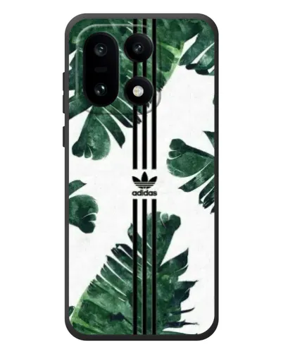 Чехол для OnePlus 15 с картинкой «Пальмовые листья адидас»