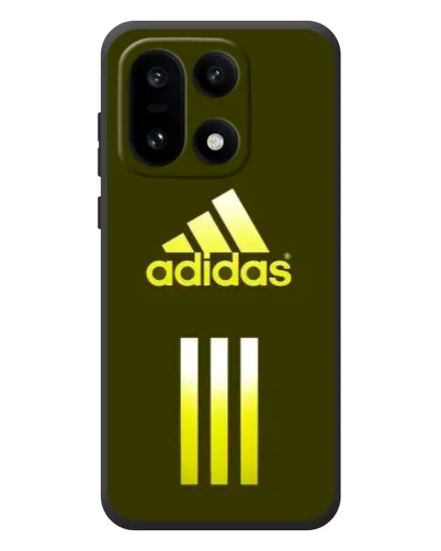 Чехол для OnePlus 15 с картинкой «Оливковый градиент Adidas»