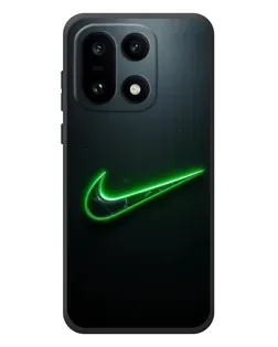 Чехол для OnePlus 15 с картинкой «Неоновый контур Nike»