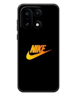 Чохол для OnePlus 15 з картинкою «Золотий логотип Nike»