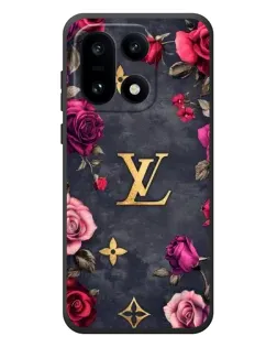 Чехол для OnePlus 15 с картинкой «Цветочный Louis Vuitton»