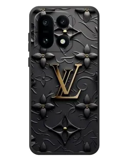 Чехол для OnePlus 15 с картинкой «Кожаная текстура LV»