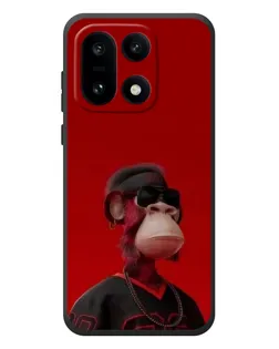 Чехол для OnePlus 15 с картинкой «Bored Ape в красном»