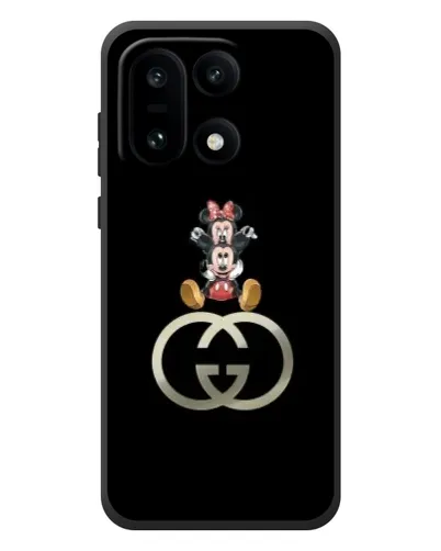 Чехол для OnePlus 15 с картинкой «Минни Маус на лого»