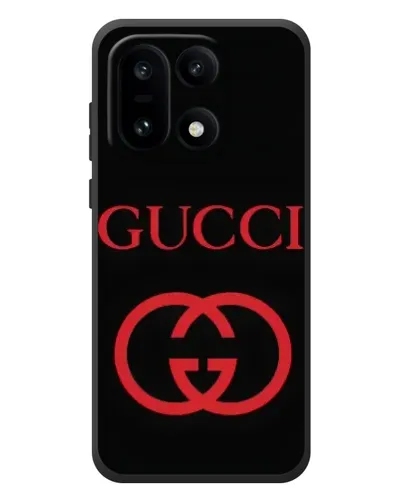 Чехол для OnePlus 15 с картинкой «Gucci — красный логотип»