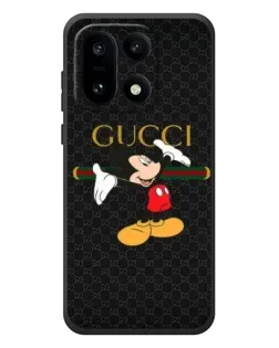 Чехол для OnePlus 15 с картинкой «Микки Маус Gucci»