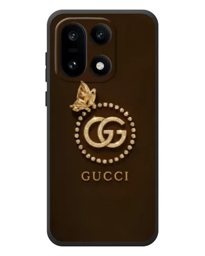 Чехол для OnePlus 15 с картинкой «Gucci — золотая бабочка»