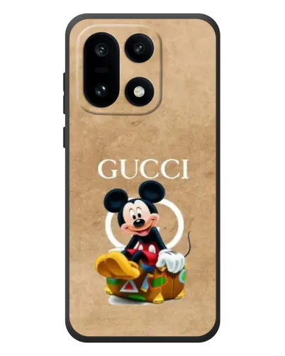 Чехол для OnePlus 15 с картинкой «Микки Маус Gucci — крафт»