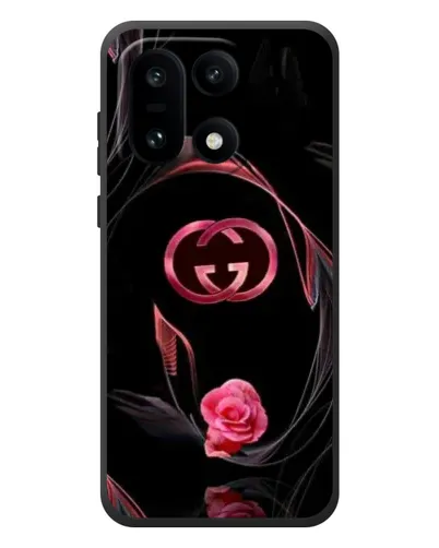 Чехол для OnePlus 15 с картинкой «Gucci — неоновая роза»