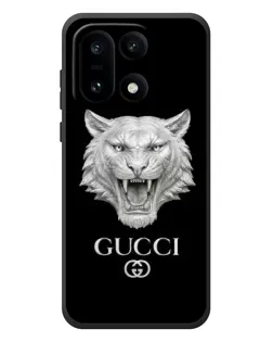 Чехол для OnePlus 15 с картинкой «Gucci — серебряный лев»