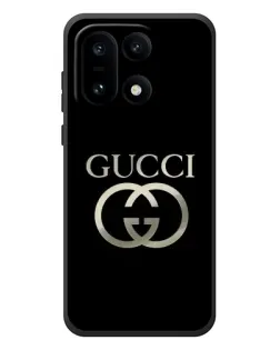Чехол для OnePlus 15 с картинкой «Gucci — золото на черном»