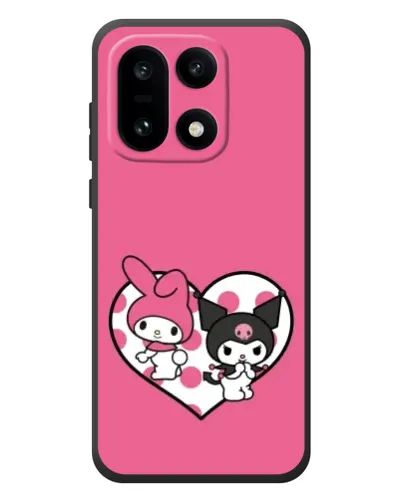 Чехол для OnePlus 15 с картинкой «Kuromi и My Melody»