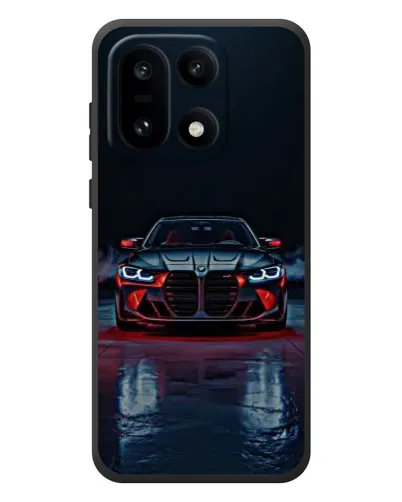 Чехол для OnePlus 15 с картинкой «BMW на мокрой дороге»