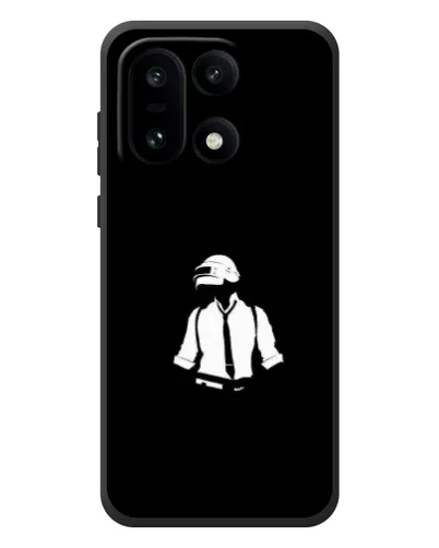 Чехол для OnePlus 15 с картинкой «PUBG — белый шлем»