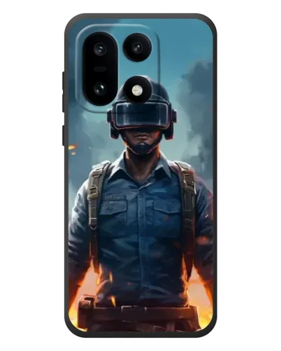 Чехол для OnePlus 15 с картинкой «PUBG — реалистичный герой»