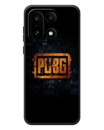 Чехол для OnePlus 15 с картинкой «PUBG — золотой логотип»