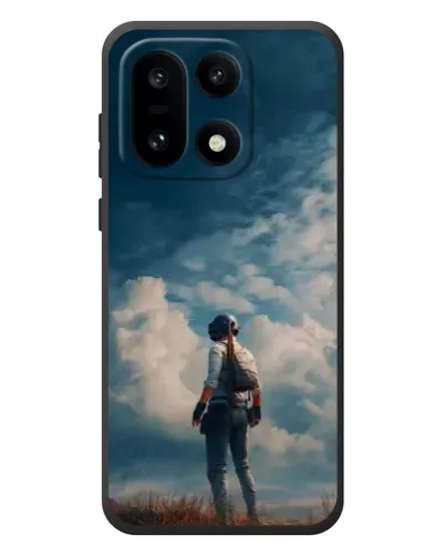 Чехол для OnePlus 15 с картинкой «Герой PUBG на скале»