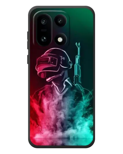 Чехол для OnePlus 15 с картинкой «PUBG — огненный воин»