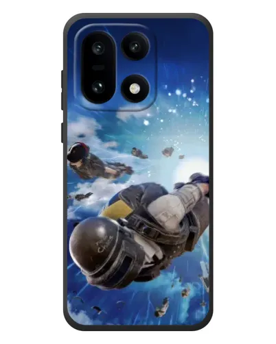 Чехол для OnePlus 15 с картинкой «Десант PUBG — прыжок»