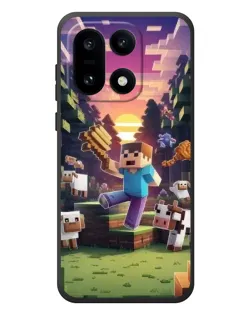 Чехол для OnePlus 15 с картинкой «Стив на ферме»