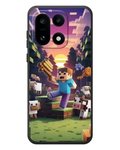 Чехол для OnePlus 15 с картинкой «Стив на ферме» Чехол для OnePlus 15 с картинкой «Стив на ферме»