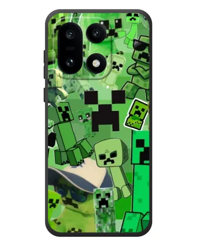 Чехол для OnePlus 15 с картинкой «Криперы Minecraft» Чехол для OnePlus 15 с картинкой «Криперы Minecraft»