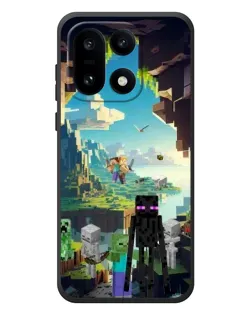 Чехол для OnePlus 15 с картинкой «Эндермен в лесу»