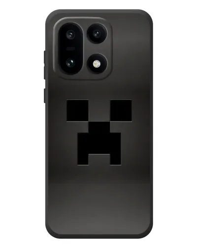 Чехол для OnePlus 15 с картинкой «Черный крипер градиент» Чехол для OnePlus 15 с картинкой «Черный крипер градиент»
