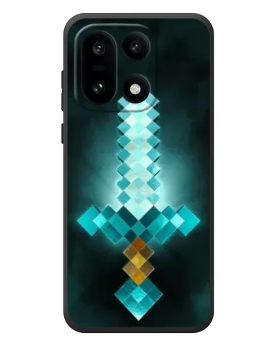 Чехол для OnePlus 15 с картинкой «Алмазный меч неон» Чехол для OnePlus 15 с картинкой «Алмазный меч неон»