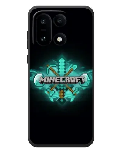 Чехол для OnePlus 15 с картинкой «Minecraft Diamond лого» Чехол для OnePlus 15 с картинкой «Minecraft Diamond лого»