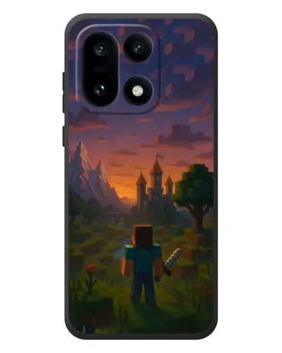 Чехол для OnePlus 15 с картинкой «Стив у башни» Чехол для OnePlus 15 с картинкой «Стив у башни»