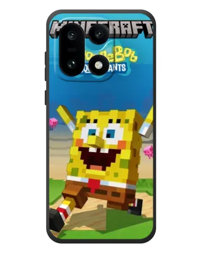 Чехол для OnePlus 15 с картинкой «Губка Боб Minecraft» Чехол для OnePlus 15 с картинкой «Губка Боб Minecraft»