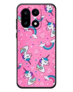 Чехол для OnePlus 15 с картинкой «Unicorn паттерн розовый» Чехол для OnePlus 15 с картинкой «Unicorn паттерн розовый»