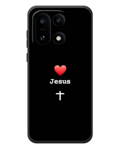 Чехол для OnePlus 15 с картинкой «Сердце - Jesus»