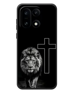 Чехол для OnePlus 15 с картинкой «Лев и Крест»