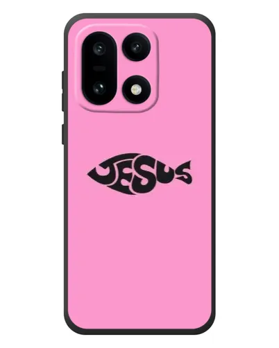Чехол для OnePlus 15 с картинкой «Розовый символ  Jesus»