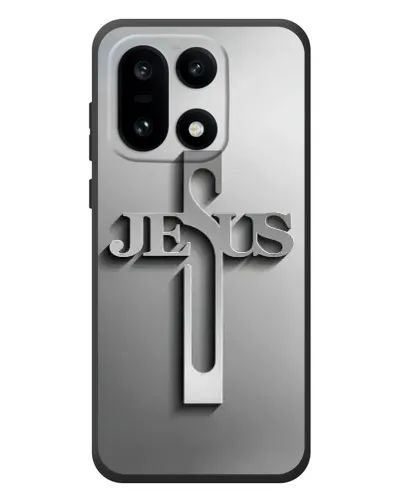 Чехол для OnePlus 15 с картинкой «Металлический крест Jesus» Чехол для OnePlus 15 с картинкой «Металлический крест Jesus»