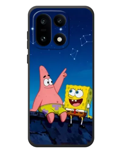 Чехол для OnePlus 15 с картинкой «Губка Боб и Патрик ночью» Чехол для OnePlus 15 с картинкой «Губка Боб и Патрик ночью»