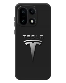 Чохол для OnePlus 15 з картинкою «Сталевий логотип Tesla» Чохол для OnePlus 15 з картинкою «Сталевий логотип Tesla»