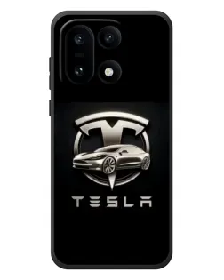 Чохол для OnePlus 15 з картинкою «Tesla — срібне авто» Чохол для OnePlus 15 з картинкою «Tesla — срібне авто»