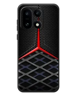 Чехол для OnePlus 15 с картинкой «Mercedes Carbon Grid»