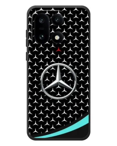 Чехол для OnePlus 15 с картинкой «Mercedes — бирюзовый акцент»