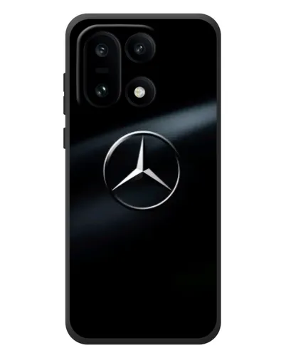 Чехол для OnePlus 15 с картинкой «Mercedes на металле» Чехол для OnePlus 15 с картинкой «Mercedes на металле»