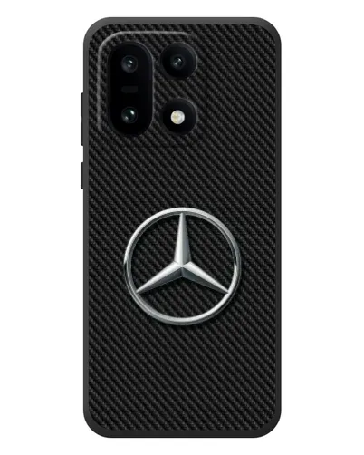 Чехол для OnePlus 15 с картинкой «Карбоновый Mercedes стиль» Чехол для OnePlus 15 с картинкой «Карбоновый Mercedes стиль»