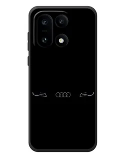 Чехол для OnePlus 15 с картинкой «Audi — световой подпись»