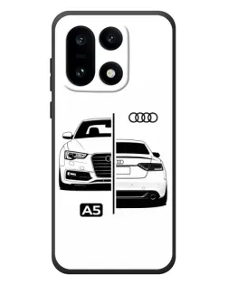 Чехол для OnePlus 15 с картинкой «Audi — контрастный дизайн»