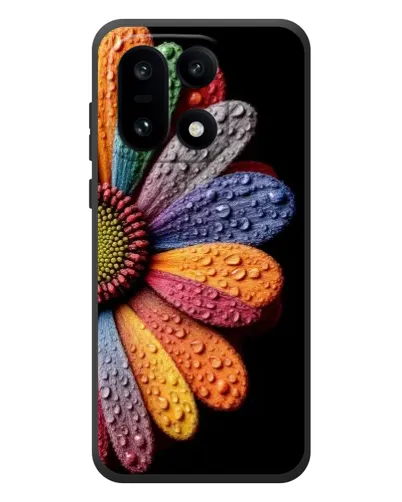 Чехол для OnePlus 15 с картинкой «Радужный цветок» Чехол для OnePlus 15 с картинкой «Радужный цветок»