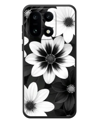 Чехол для OnePlus 15 с картинкой «Монохромные астры» Чехол для OnePlus 15 с картинкой «Монохромные астры»