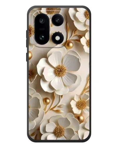 Чехол для OnePlus 15 с картинкой «Белие бумажние цвети» Чехол для OnePlus 15 с картинкой «Белие бумажние цвети»