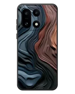 Чехол для OnePlus 15 с картинкой «Цветные волны каньона»